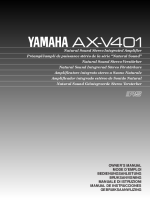 Yamaha AXV-401-Owners-Manual 